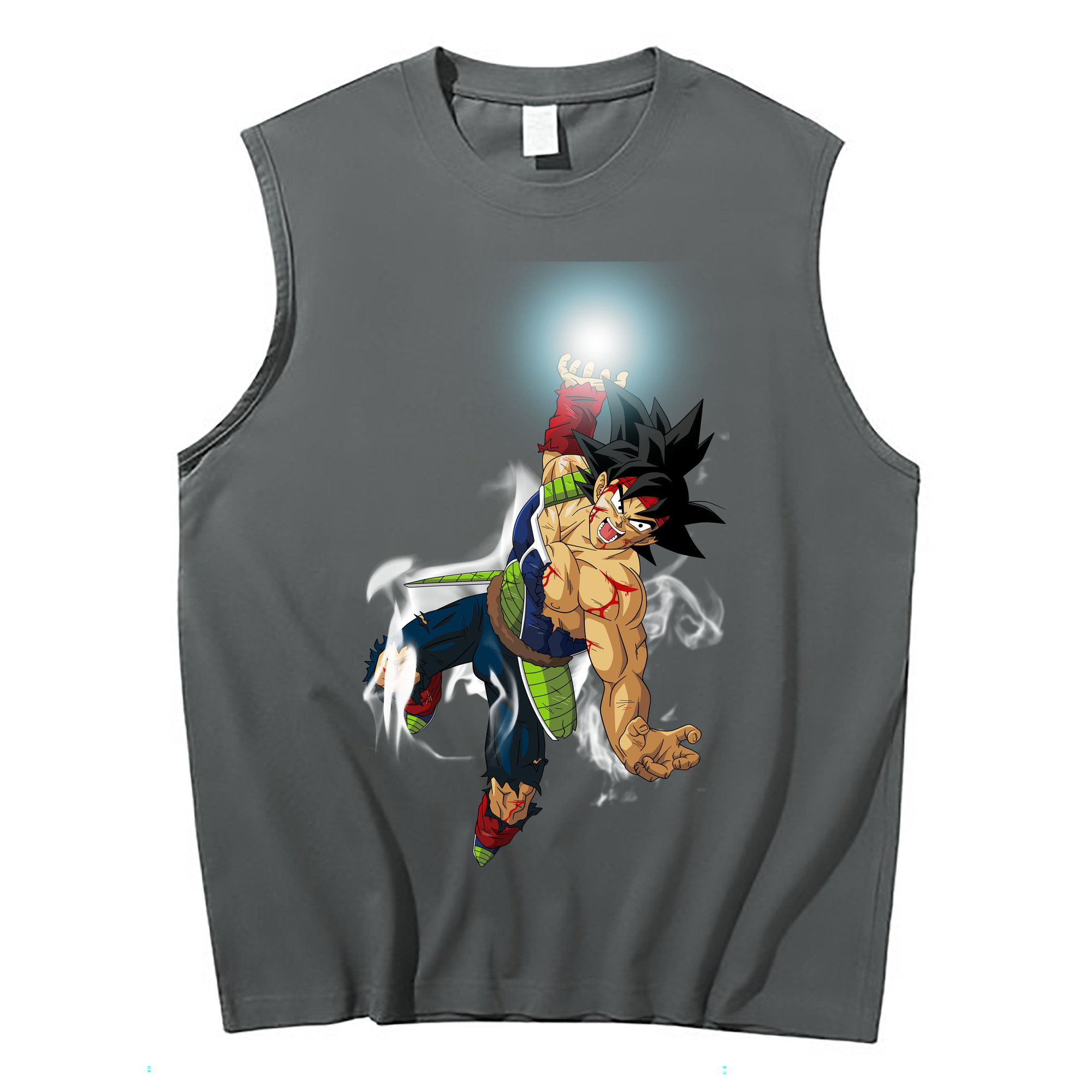 （画像用） ドラゴンボール バーダック DRAGON BALL Burdock コットン100％タンクトップ（フロントプリント）